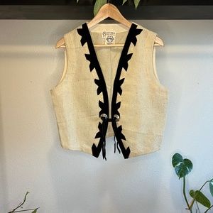 Chaska Arte Y Naturaleza Handmade Artisan Vest | Small/Medium